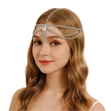 Load image into Gallery viewer, Ink’d and Iced- Head chain #015