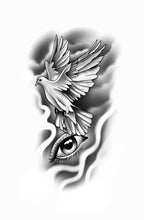 Load image into Gallery viewer, Tattoo Stencil #010