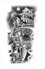 Load image into Gallery viewer, Tattoo Stencil #018