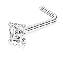 Load image into Gallery viewer, Clear Stone Nose Ring