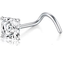 Load image into Gallery viewer, Clear Stone Nose Ring