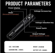 Load image into Gallery viewer, Tattoo Machine Pen Battery Kit
