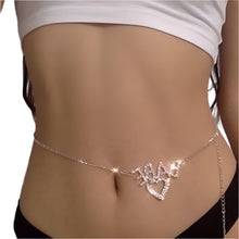 Load image into Gallery viewer, Ink’d & Iced- Waist chain #021