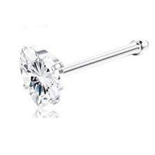 Load image into Gallery viewer, Clear Stone Nose Ring