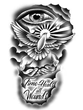 Load image into Gallery viewer, Tattoo Stencil #0110